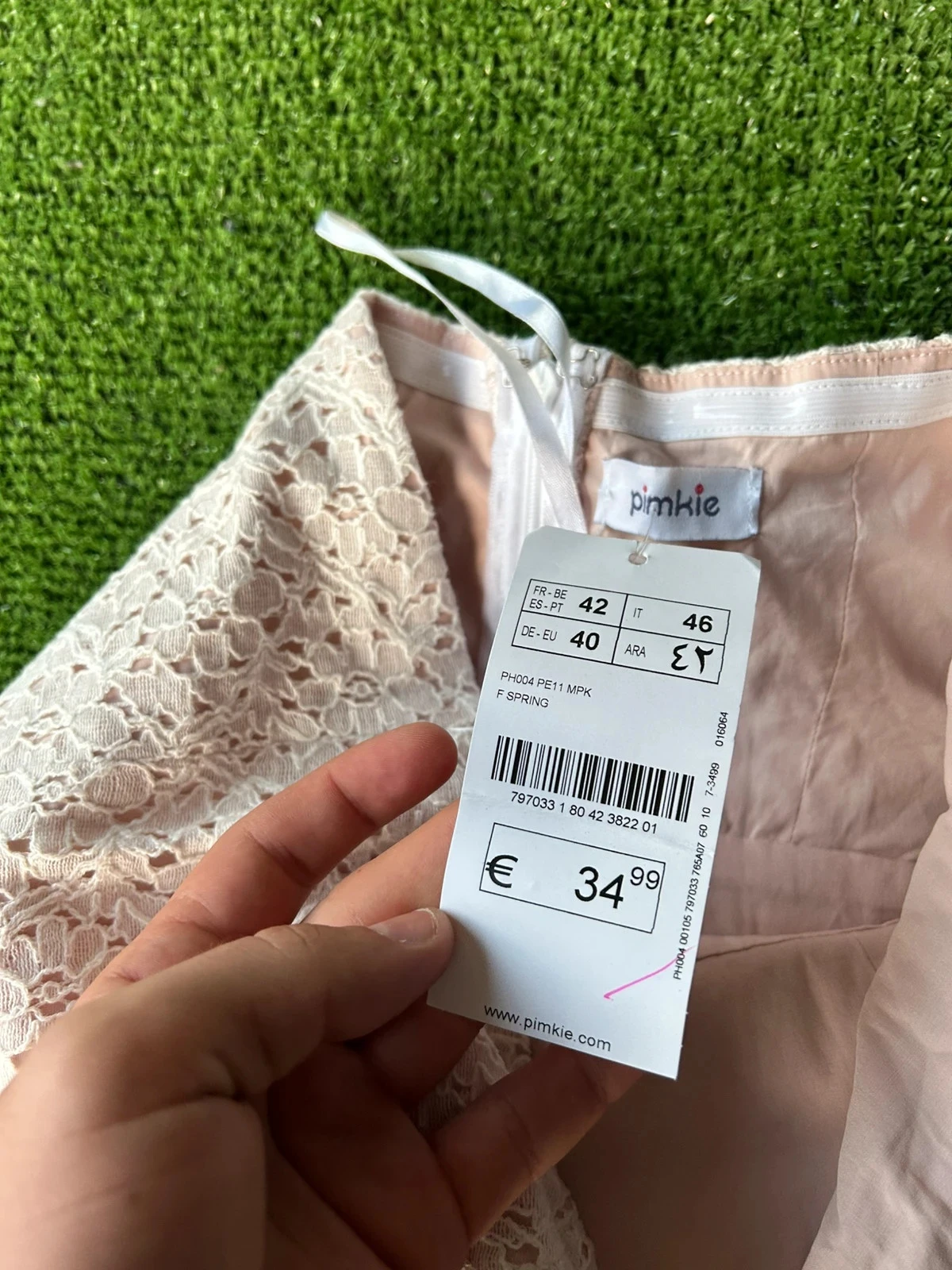 Zomerjurk pimkie zonder bandjes vintage – photo 8